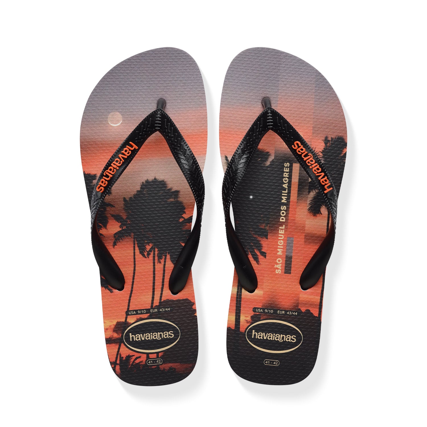 Havaianas Top Surfer I Grey Steel/Black/Sunset Orange  - 41499717345