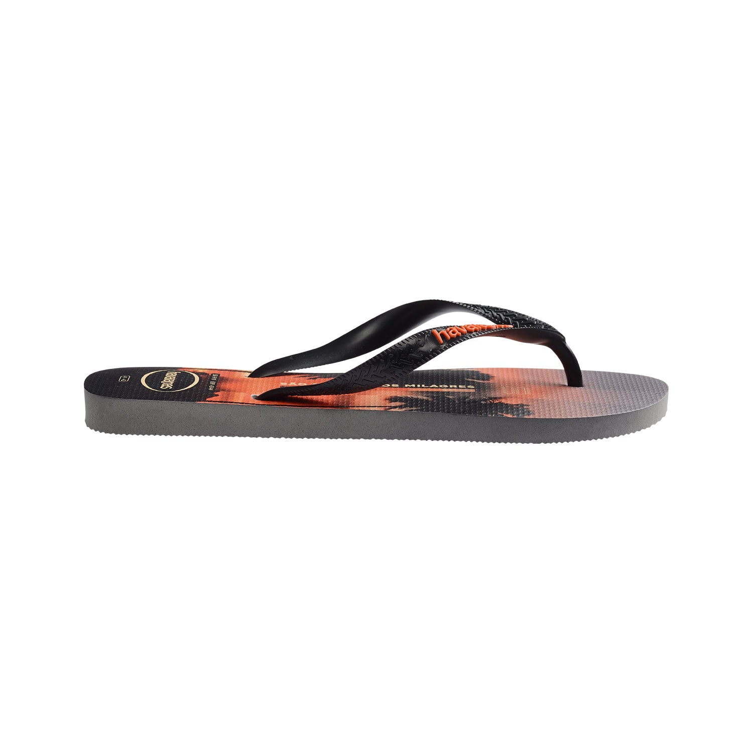 Havaianas Top Surfer I Grey Steel/Black/Sunset Orange  - 41499717345