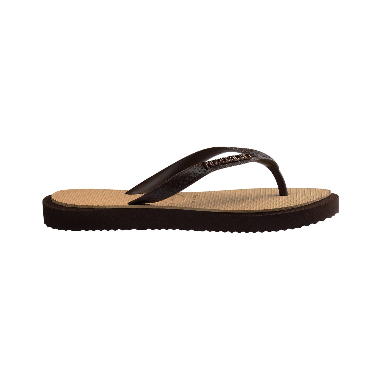 Havaianas Top Point Fusion Dark Brown/Golden  - 41501721859