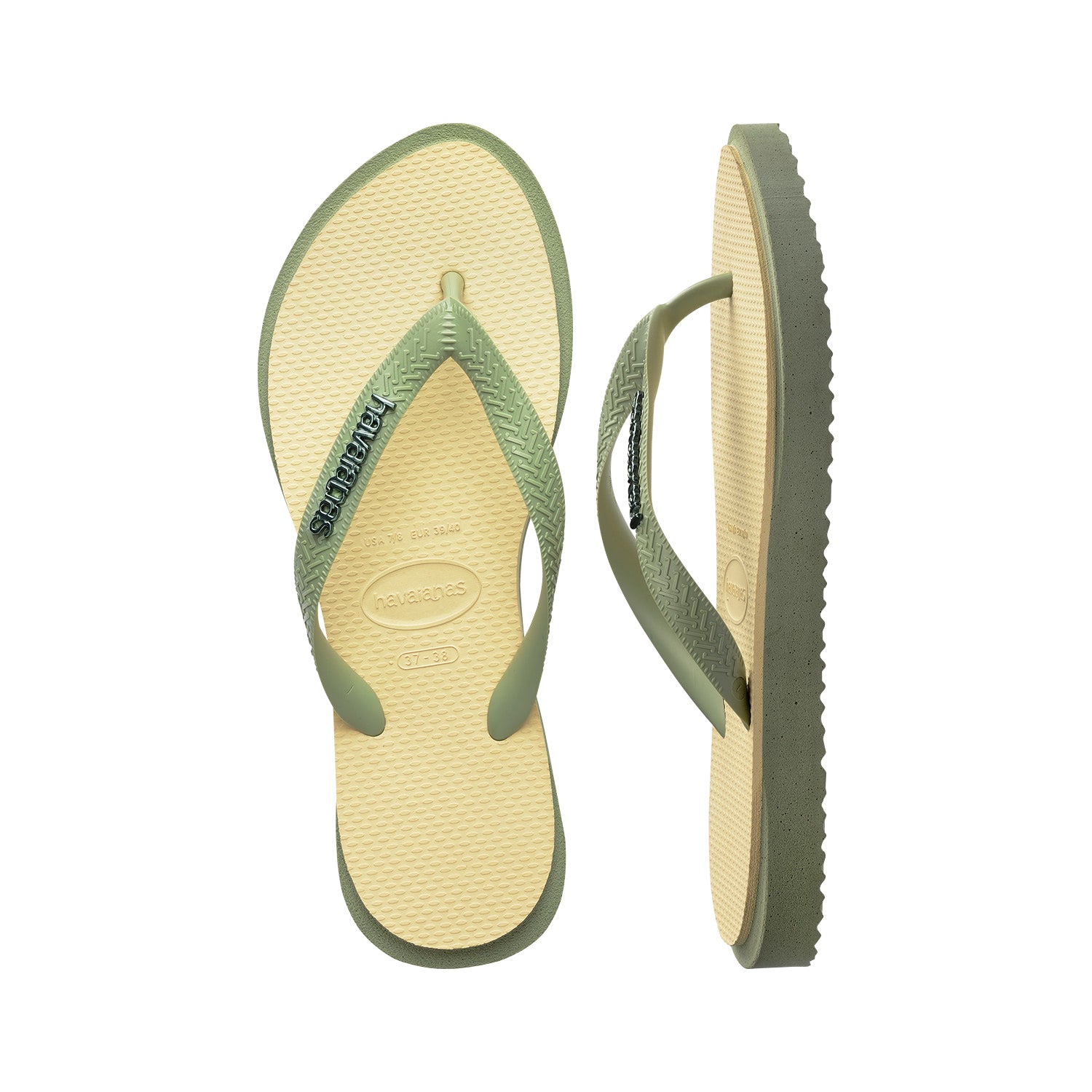Havaianas Top Point Fusion Smoke Green/Buttercream  - 41501722035