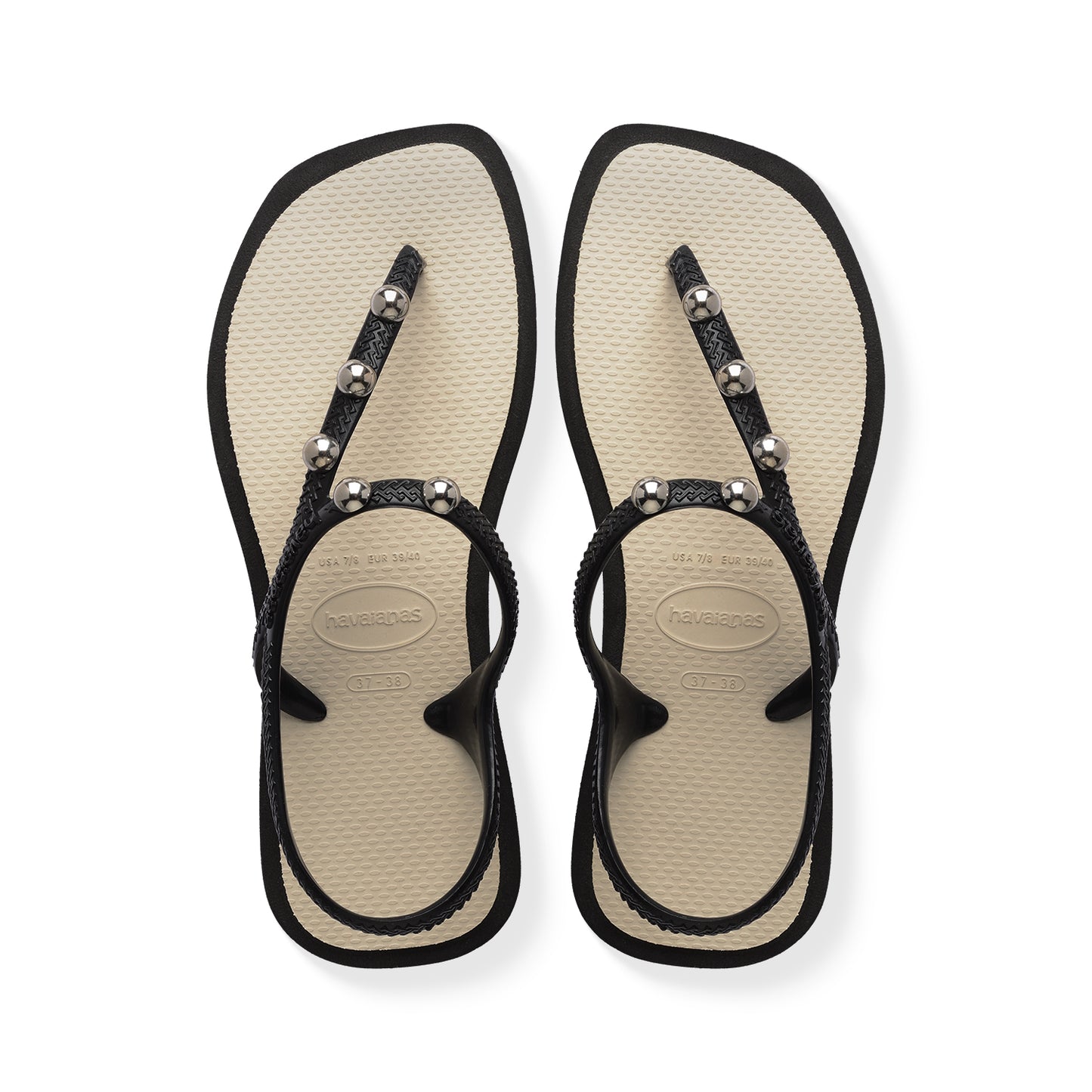 Havaianas Flash Fusion Black/Beige Straw  - 41502449576