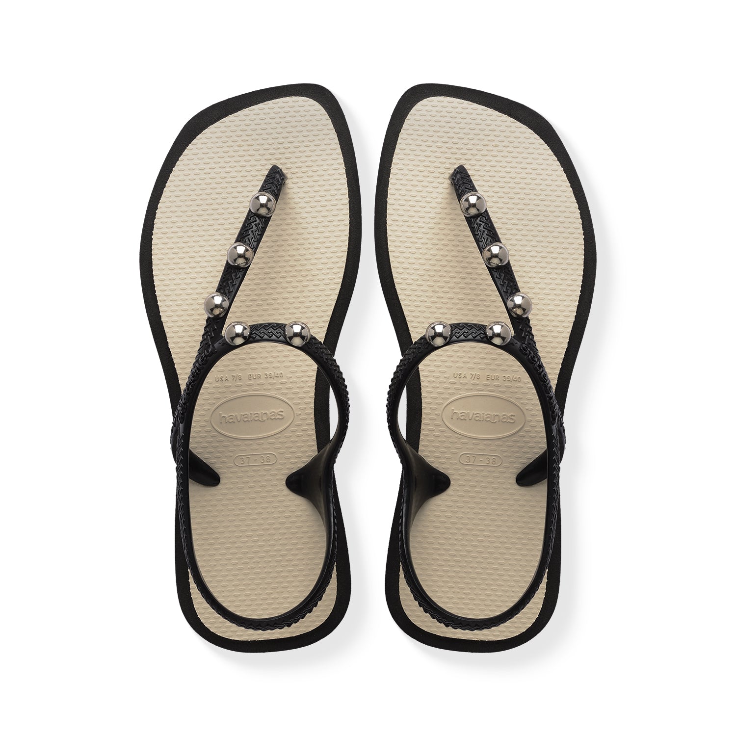 Havaianas Flash Fusion Black/Beige Straw  - 41502449576