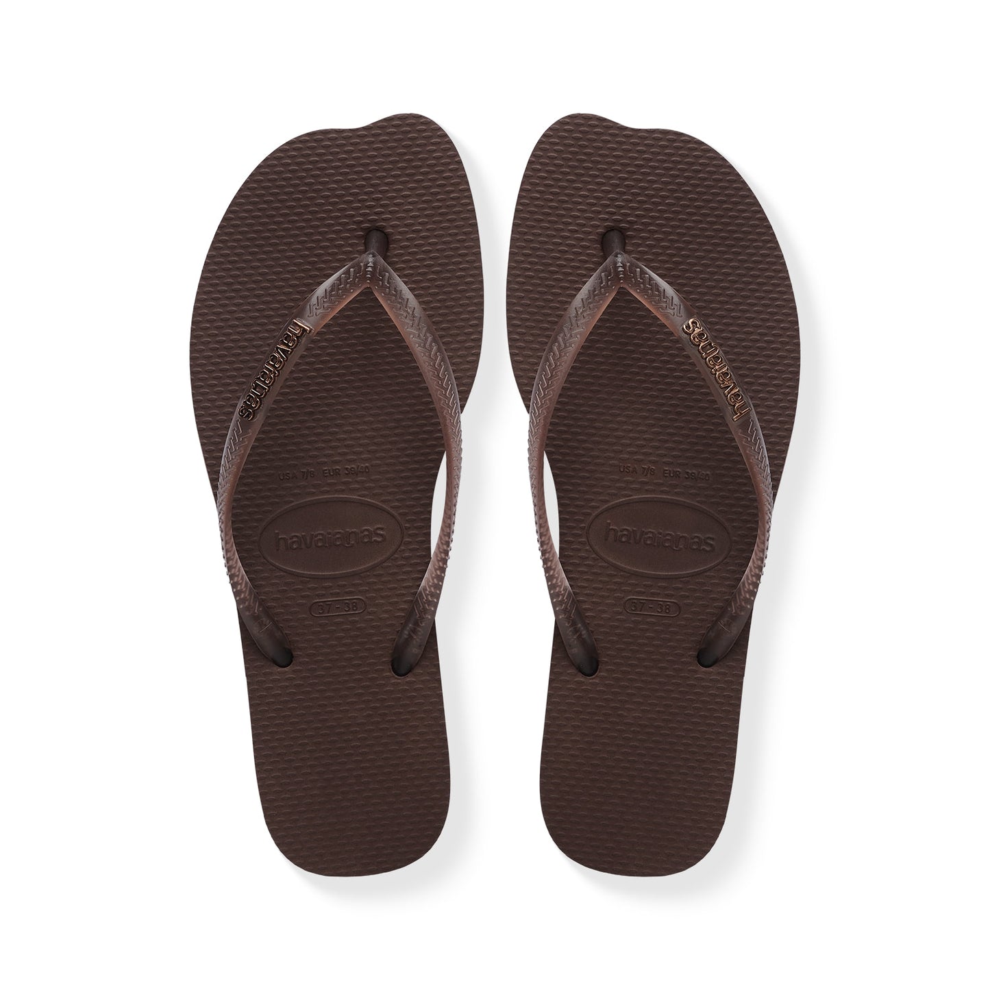 Havaianas Slim Split Dark Brown  - 41503980727