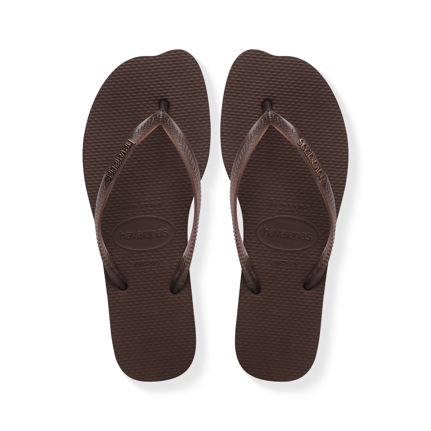 Havaianas Slim Split Dark Brown  - 41503980727