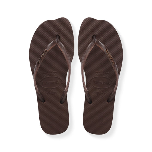 Havaianas Slim Split Dark Brown  - 41503980727