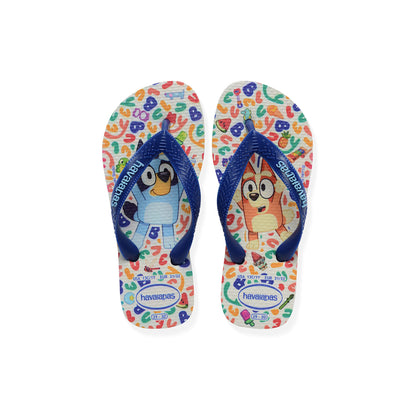 Havaianas Kids Bluey White/Marine Blue  - 41504162833