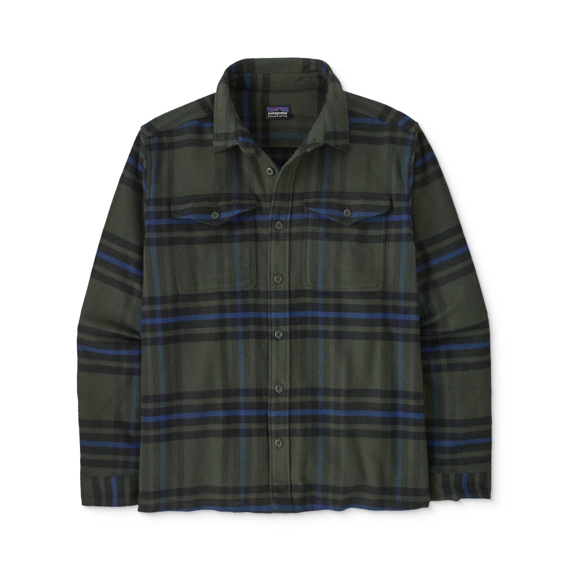 Patagonia Fjord Flannel Shirt Catch: Old Growth Green  - 42401-CODG