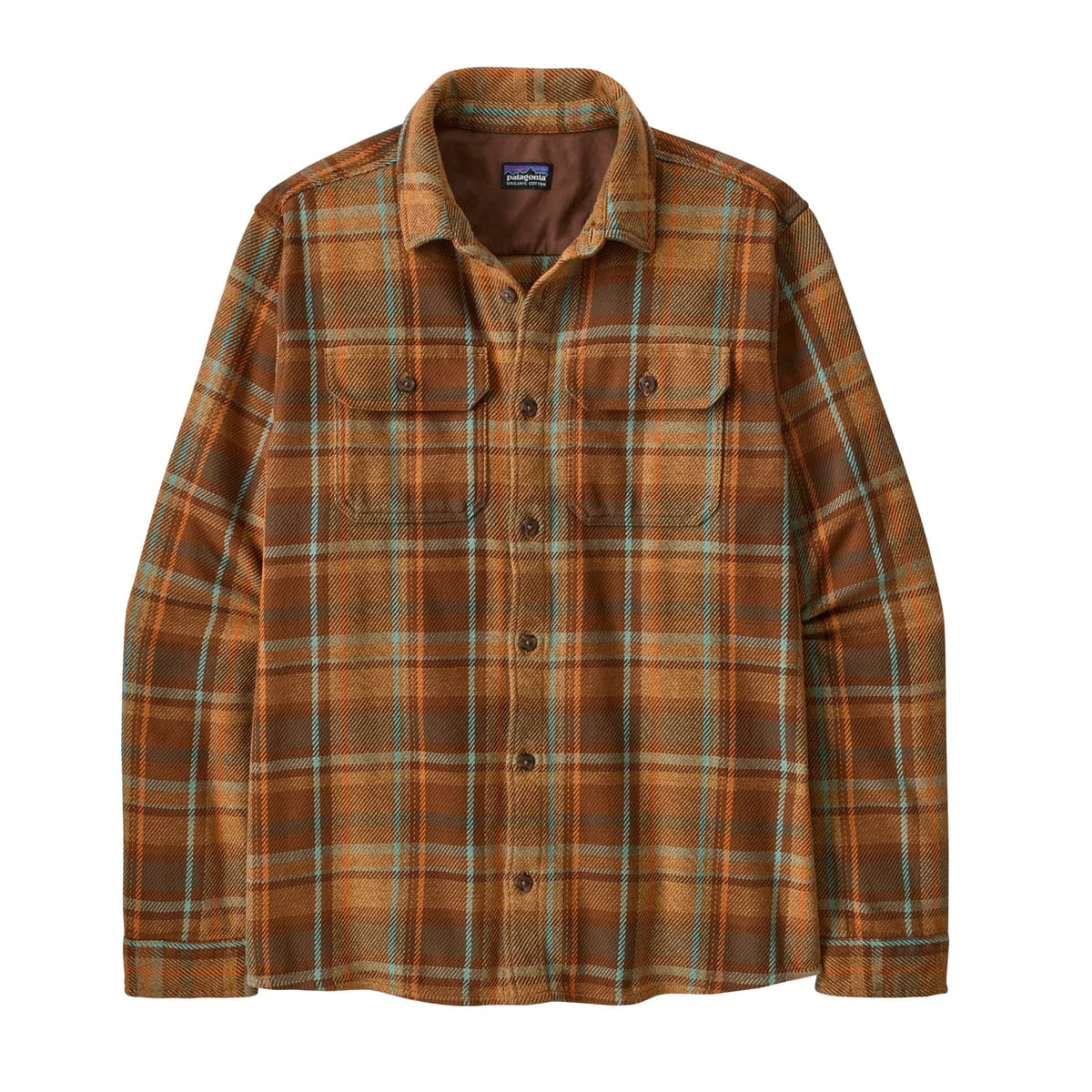 Patagonia Fjord Loft Shirt Avalanche: Berm Brown  - 42441-AVBM