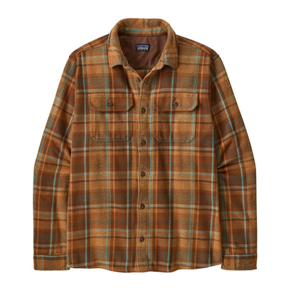 Patagonia Fjord Loft Shirt Avalanche: Berm Brown  - 42441-AVBM
