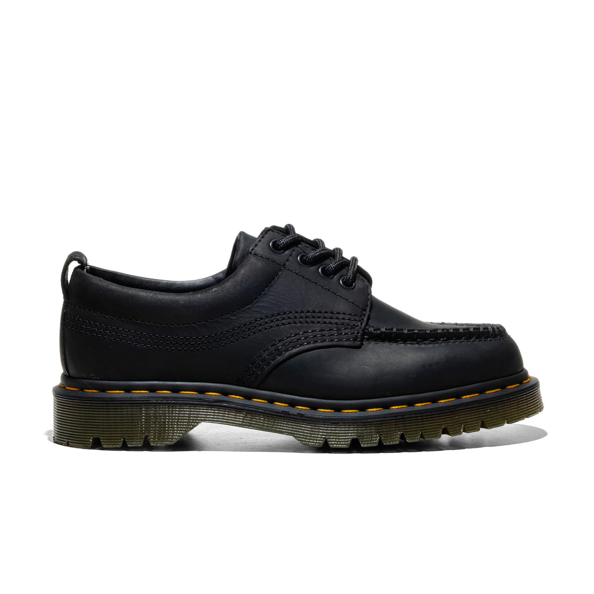 Dr. Martens Lowell 4 Eye Crazy Horse Leather Moc Toe Shoes  - 43679001