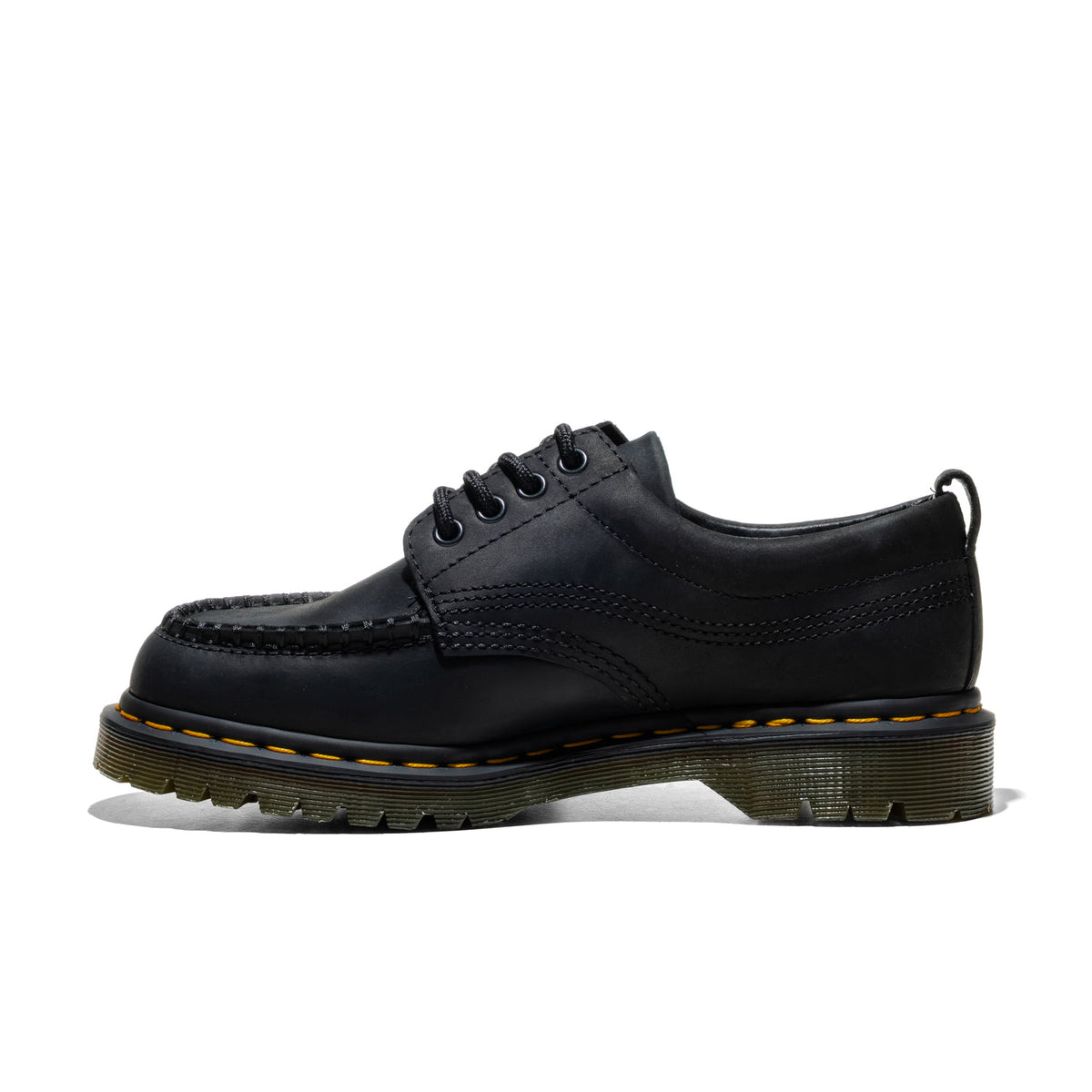 Dr. Martens Lowell 4 Eye Crazy Horse Leather Moc Toe Shoes  - 43679001