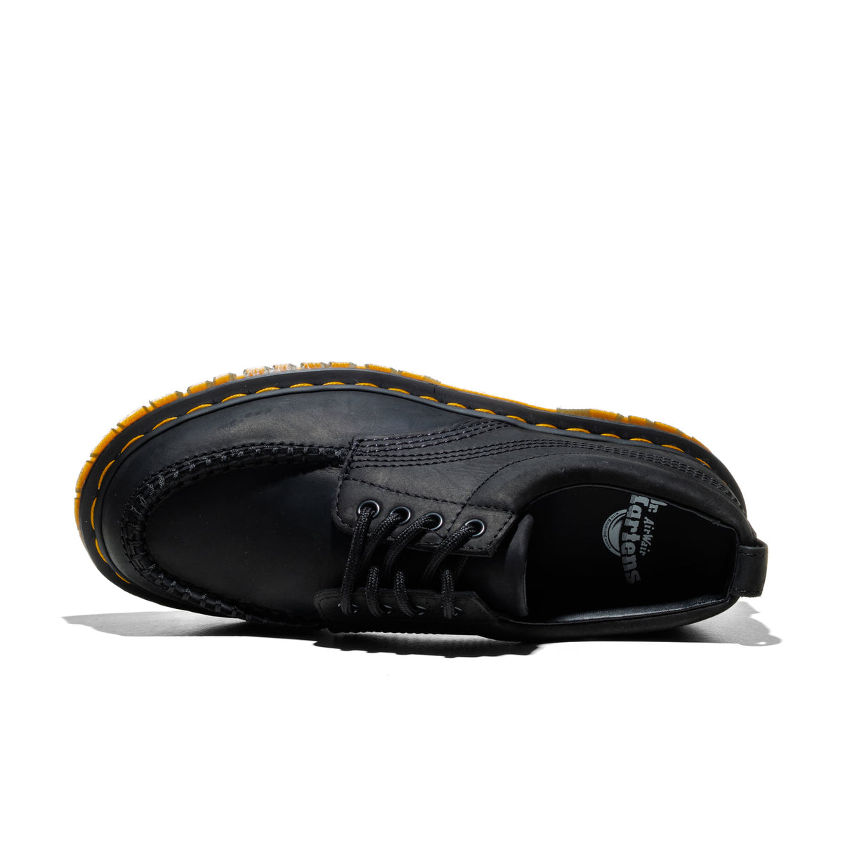 Dr. Martens Lowell 4 Eye Crazy Horse Leather Moc Toe Shoes  - 43679001