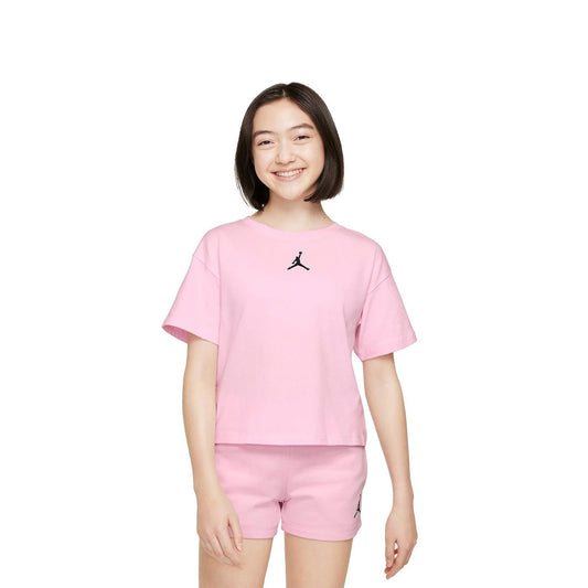 Nike Jordan Girls Essentials Tee Pink Foam  - 45A770-A9Y