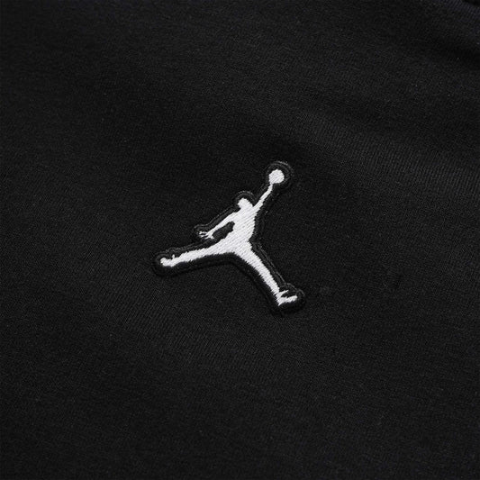 Nike Jordan Girls Essentials Boxy PO Hoodie Black/White  - 45A858-023