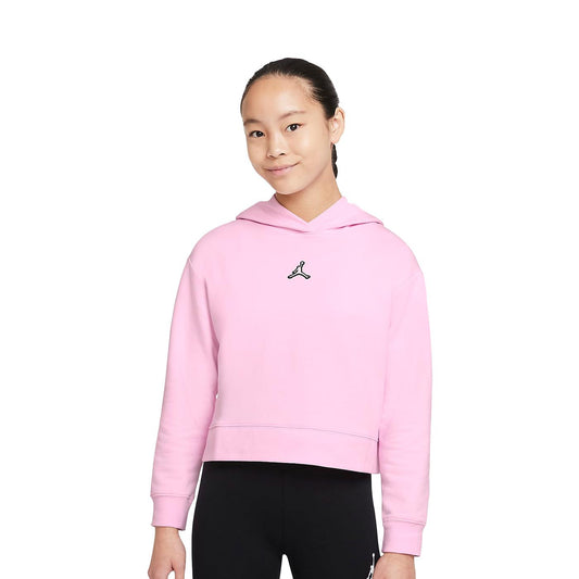 Nike Jordan Girls Essentials Boxy PO Hoodie Pink Foam  - 45A858-A9Y