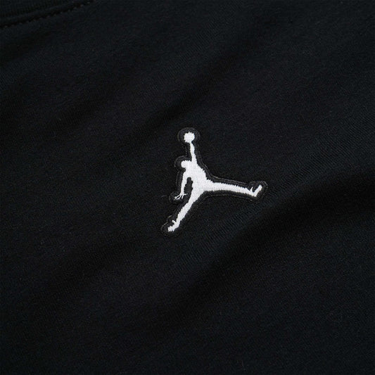 Nike Jordan Girls Essentials Crew Sweat Black/White  - 45A859-023
