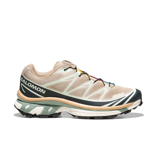 Salomon XT-6 Oxford Tan/Carbon/Clearly Aqua  - 477374