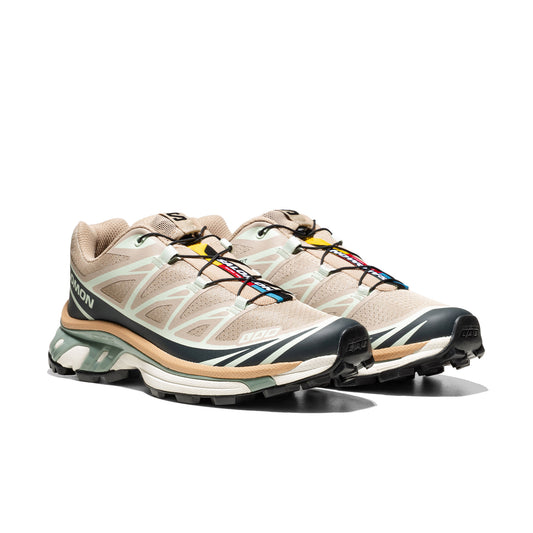 Salomon XT-6 Oxford Tan/Carbon/Clearly Aqua  - 477374