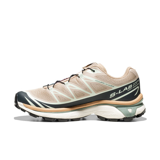 Salomon XT-6 Oxford Tan/Carbon/Clearly Aqua  - 477374
