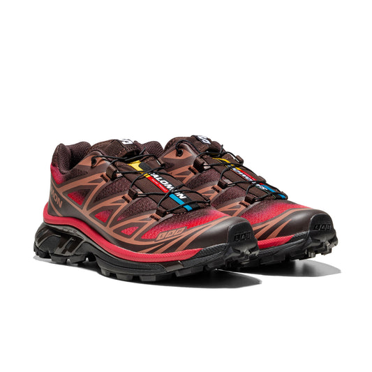 Salomon XT-6 Skyline Black Coffee/French Roast/Rouge Red  - 478768