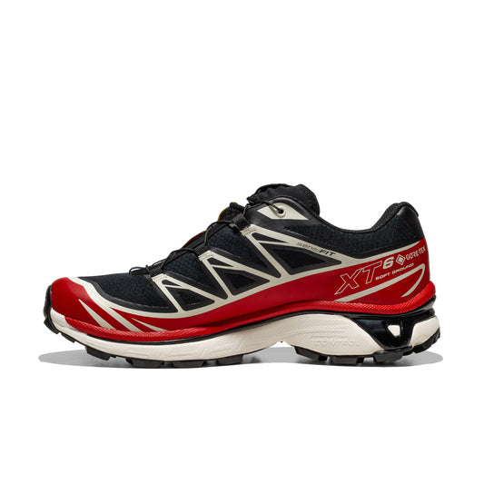 Salomon XT-6 GTX Black/Flame Scarlet/Vanilla Ice  - 479749