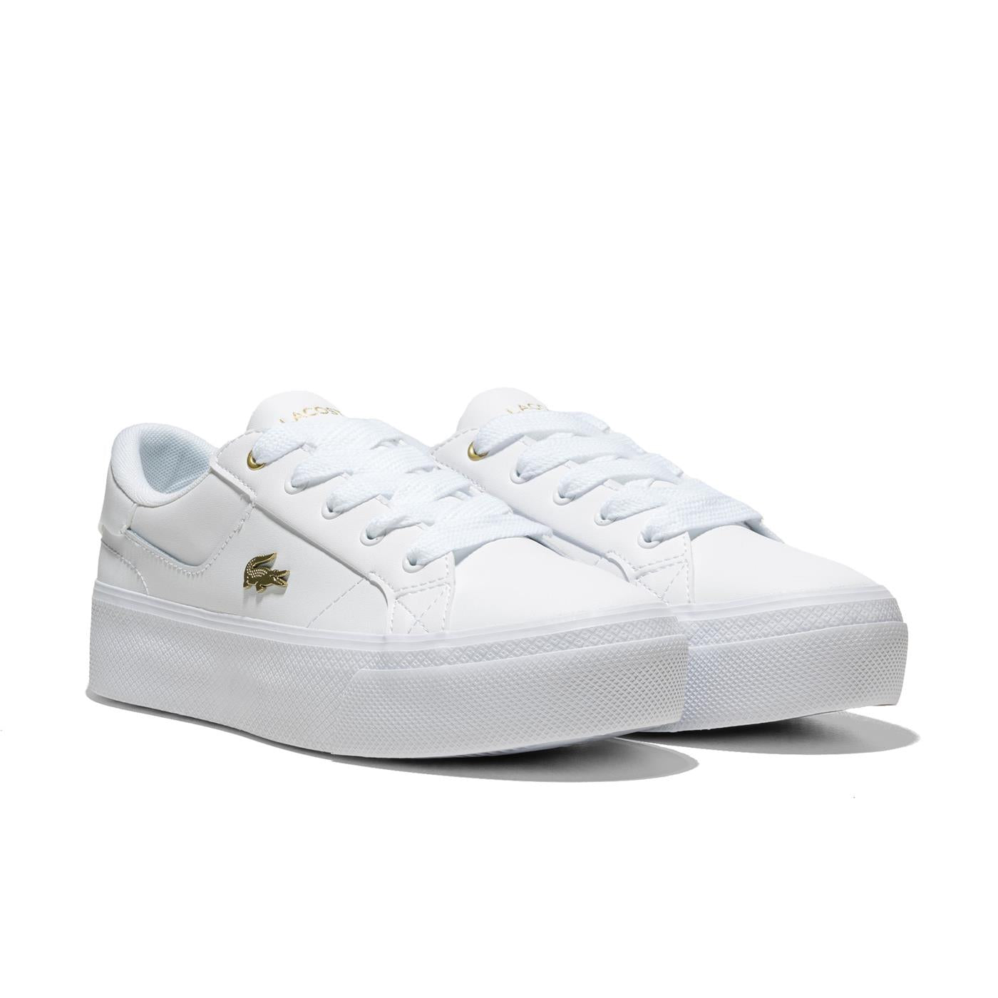 Lacoste Ziane Platform White/Gold  - 47CFA0005-216