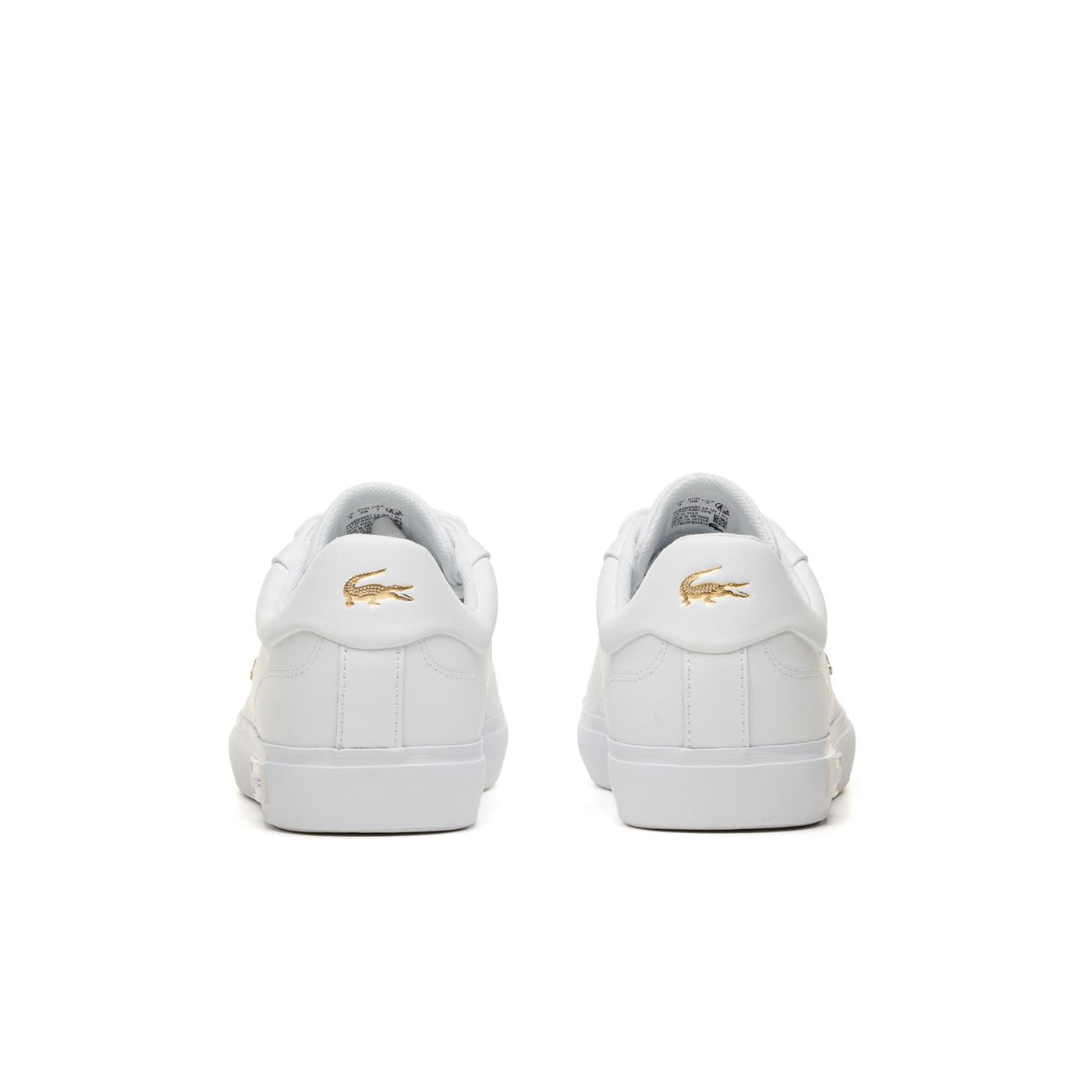 Lacoste Powercourt 2.0 White/Gold  - 47SFA0072-216