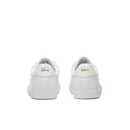 Lacoste Powercourt 2.0 White/Gold  - 47SFA0072-216