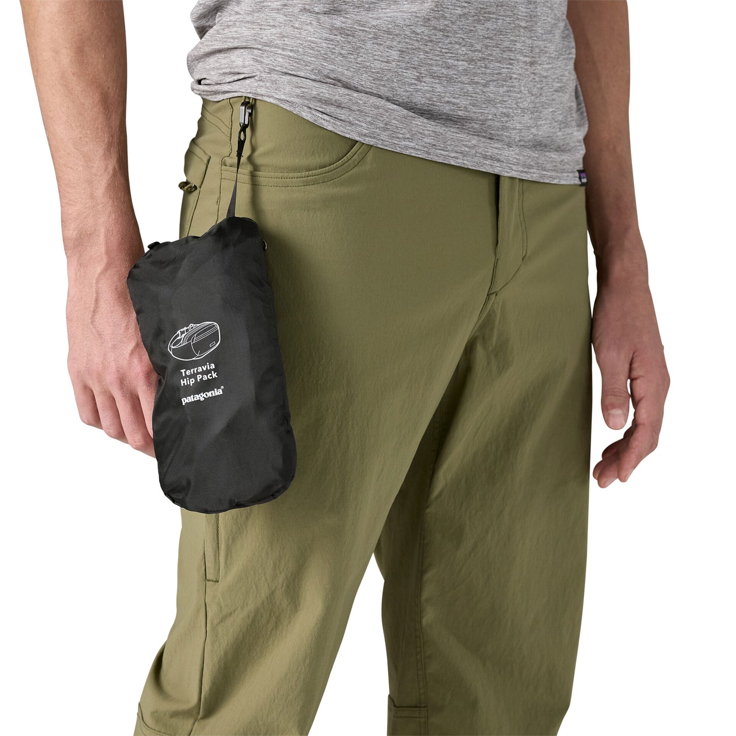 Patagonia Terravia Hip Pack Black  - 49021-BLK