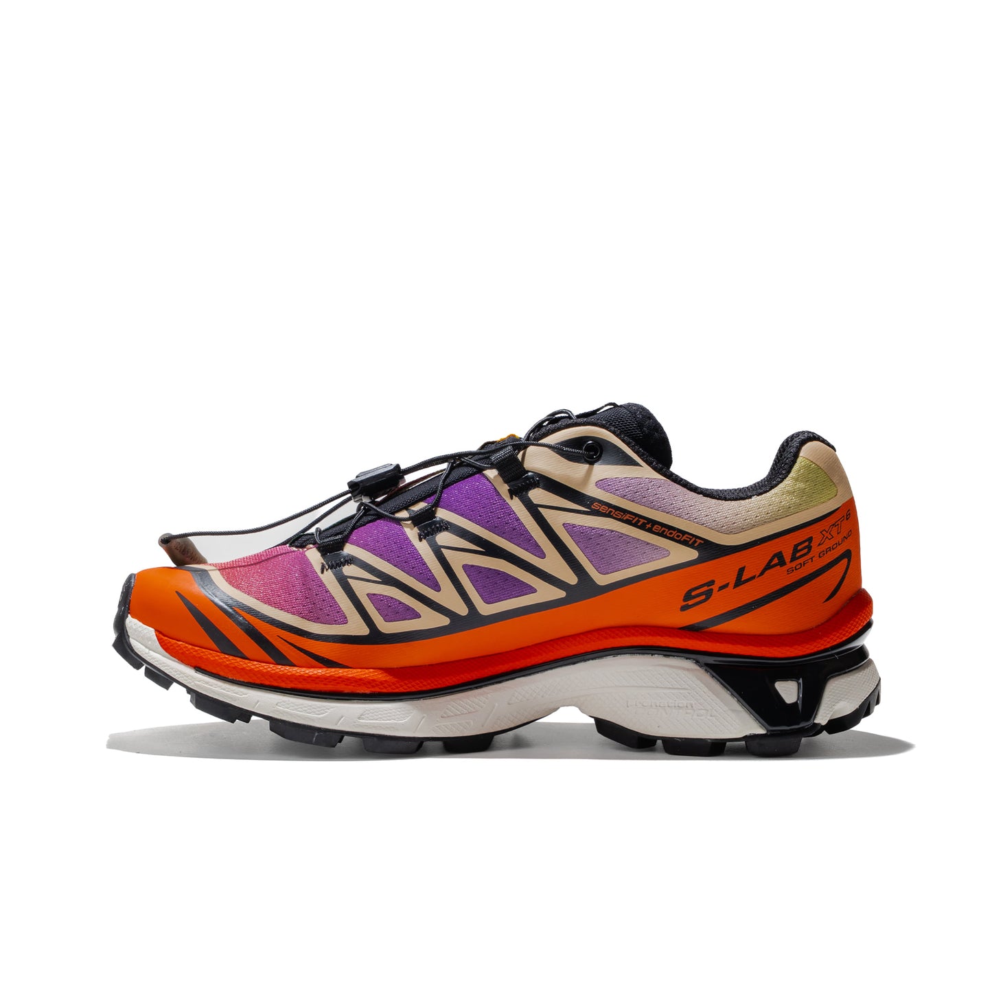 Salomon XT-6 Black/Almond Cream/Dragon Fire  - 491543