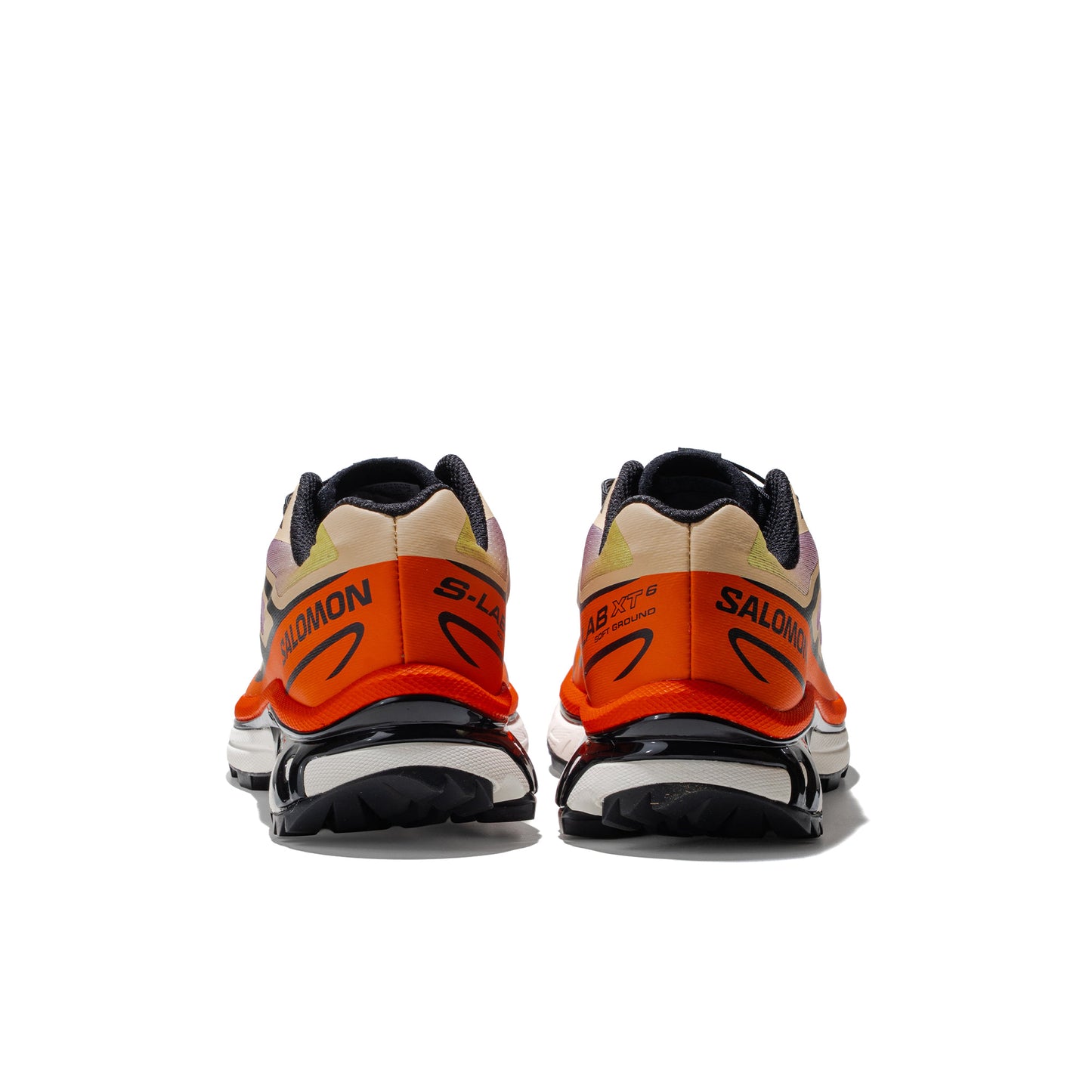 Salomon XT-6 Black/Almond Cream/Dragon Fire  - 491543
