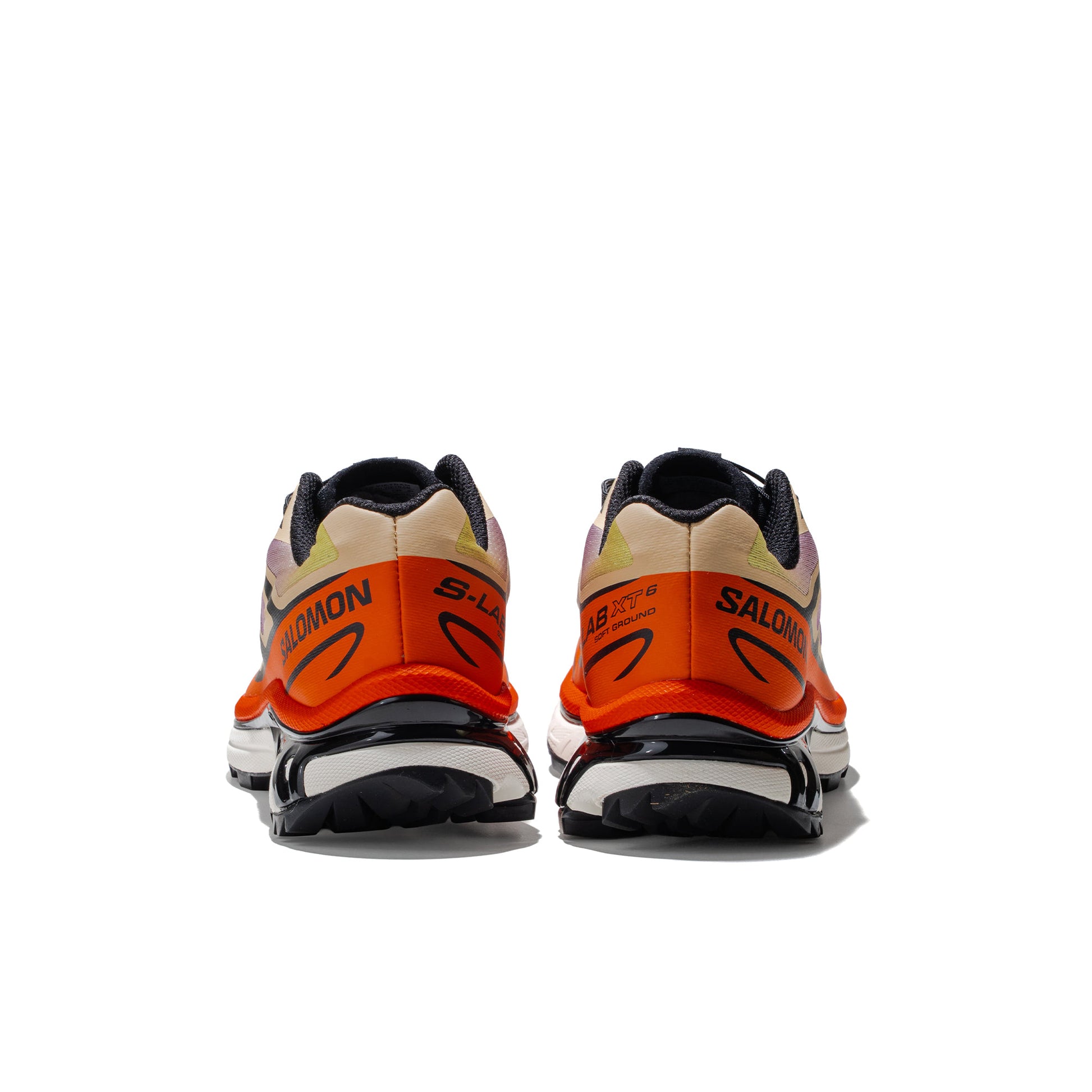 Salomon XT-6 Black/Almond Cream/Dragon Fire  - 491543