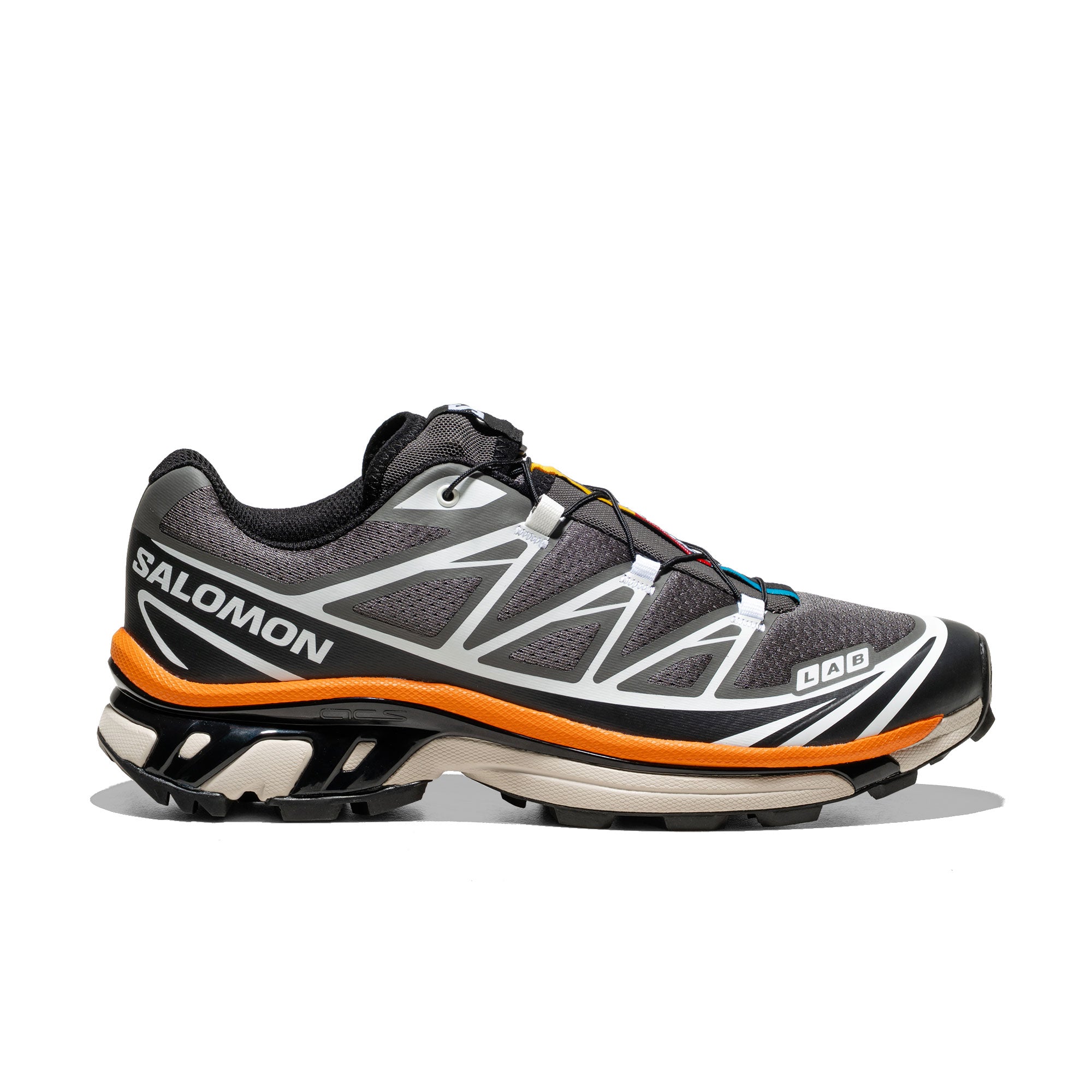 Salomon XT-6 Pewter/Black/Turmeric | Sneakers | XTREME