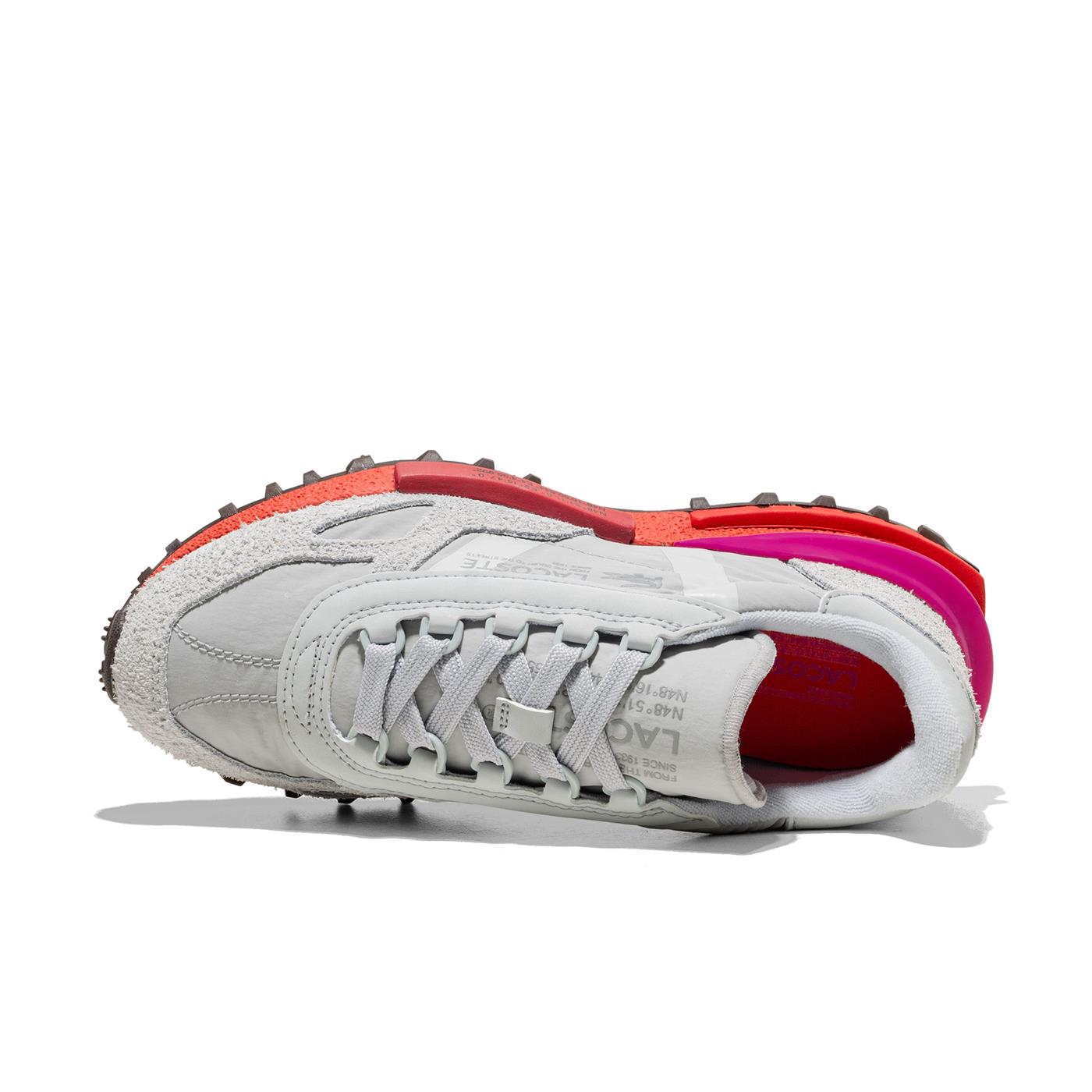 Lacoste Elite Active Light Grey/Orange  - 49SFA0002-LT5
