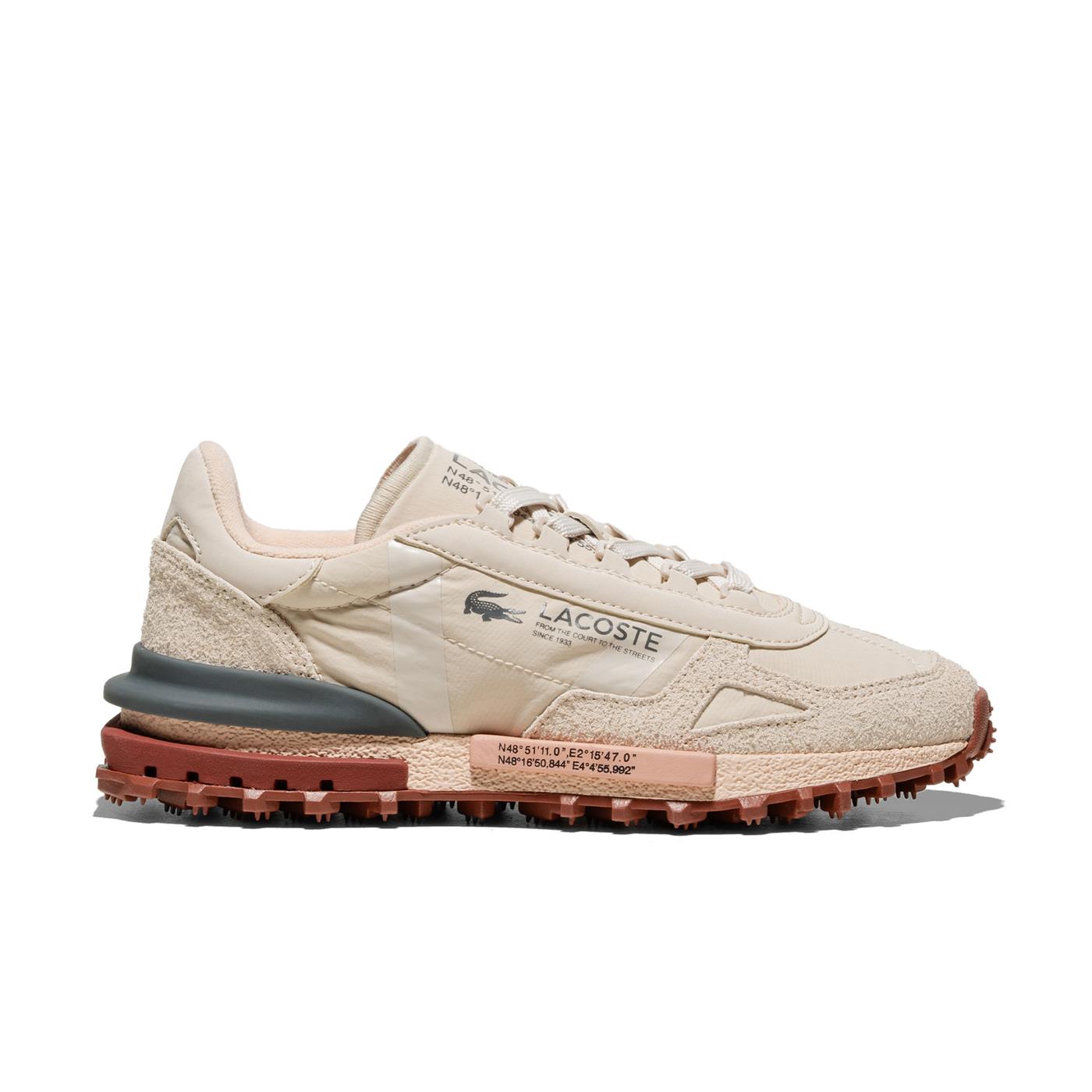 Lacoste Elite Active Off White/Light Pink  - 49SFA0002-UH1