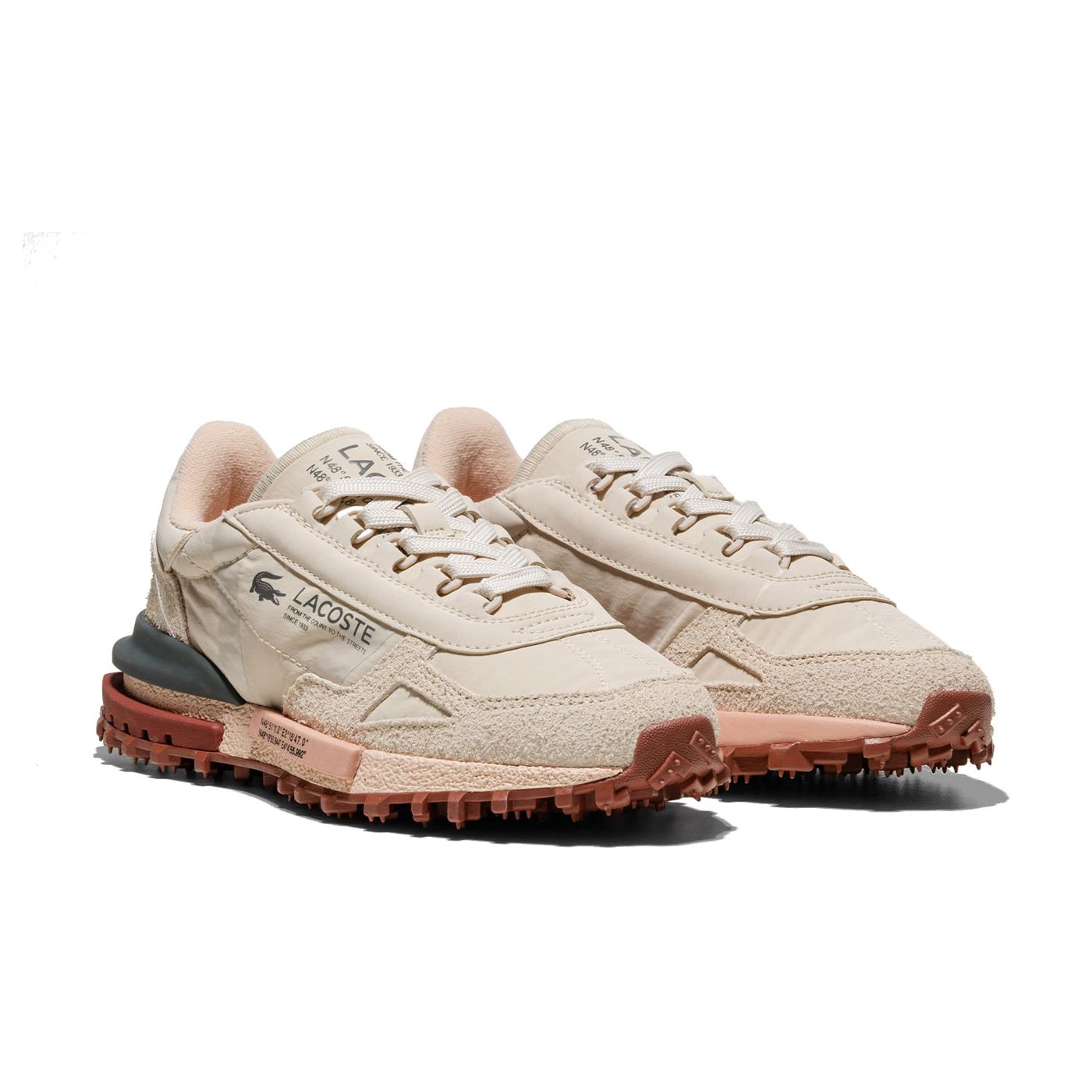 Lacoste Elite Active Off White/Light Pink  - 49SFA0002-UH1