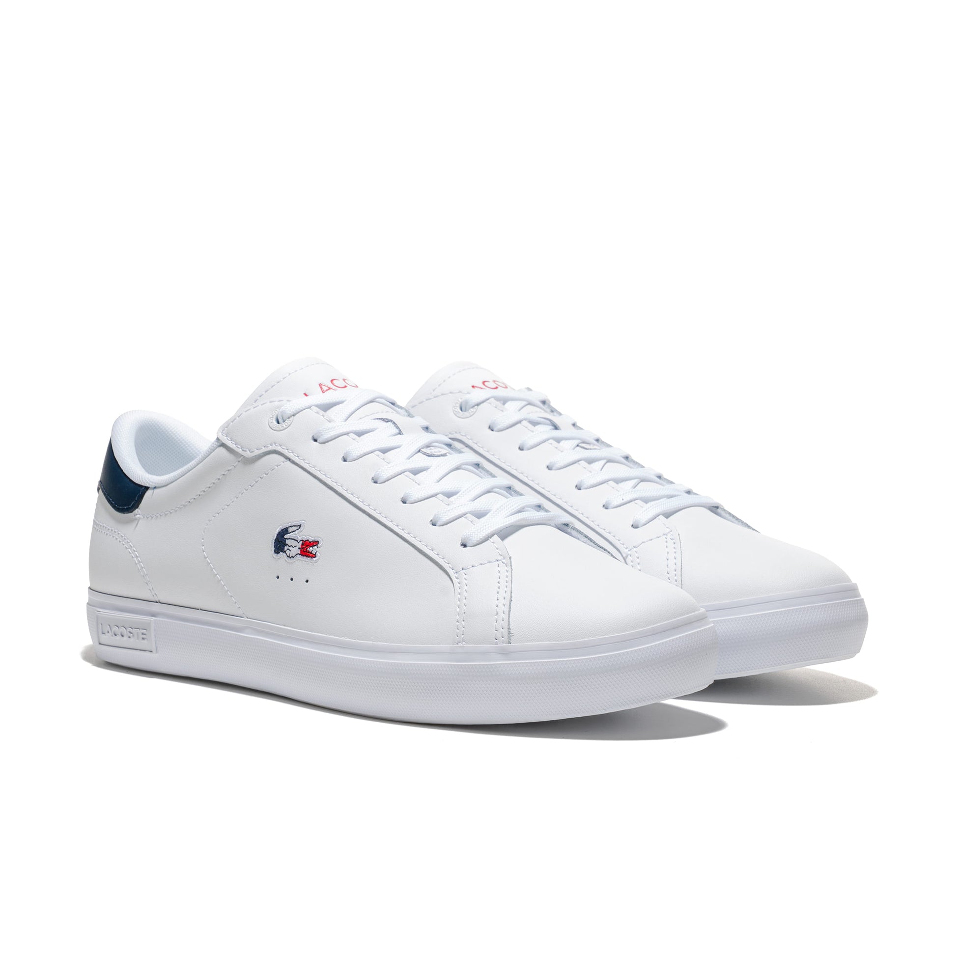 Lacoste Powercourt White/Navy/Red  - 49SMA0080-407