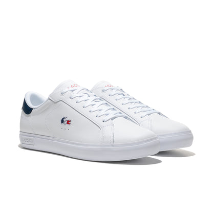 Lacoste Powercourt White/Navy/Red  - 49SMA0080-407