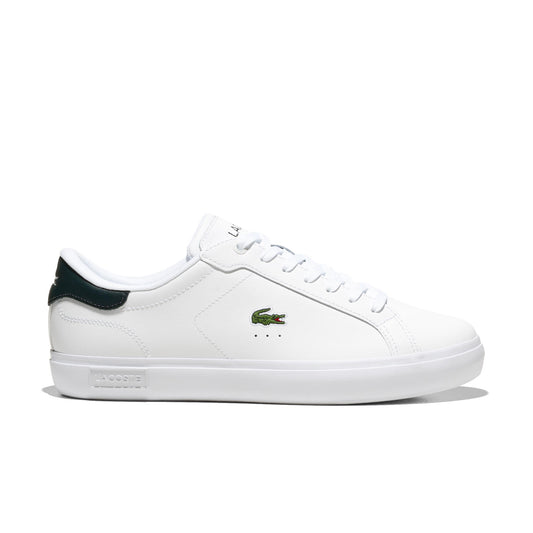 Lacoste Powercourt White/Dark Green  - 49SMA0081-1R5