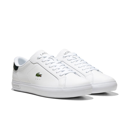 Lacoste Powercourt White/Dark Green  - 49SMA0081-1R5
