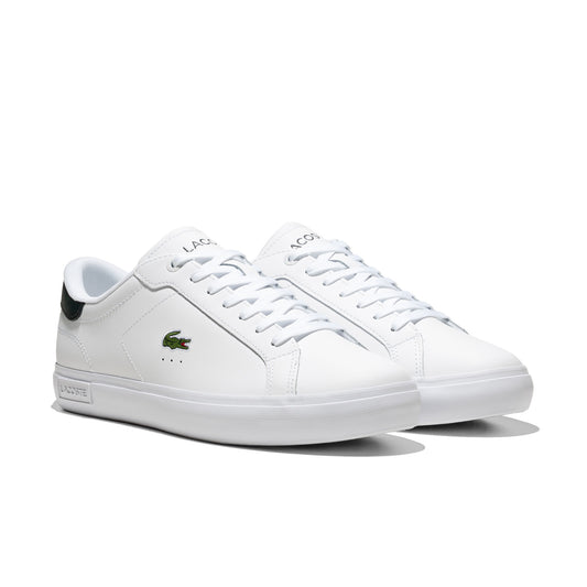 Lacoste Powercourt White/Dark Green  - 49SMA0081-1R5