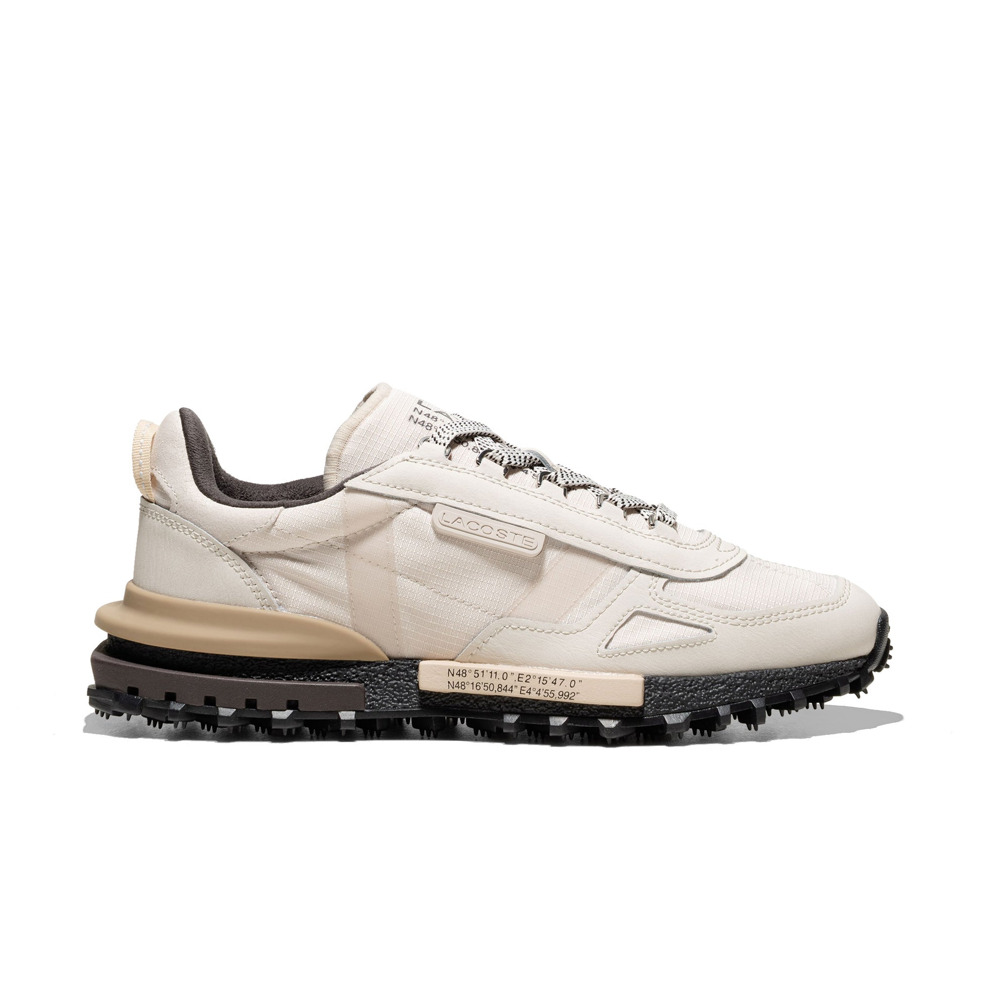 Lacoste Elite Active Off white/Dark Grey  - 50SMA0077-5A6
