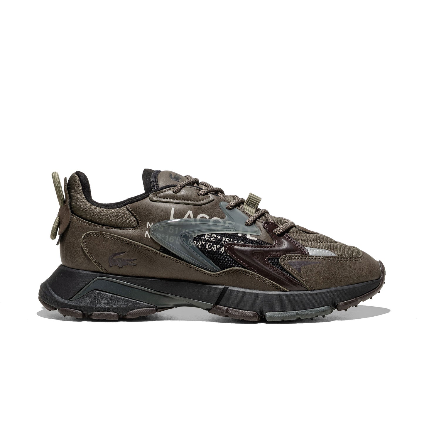 Lacoste L003 Neo Tech Dark Brown/Black  - 50SMA0124-257