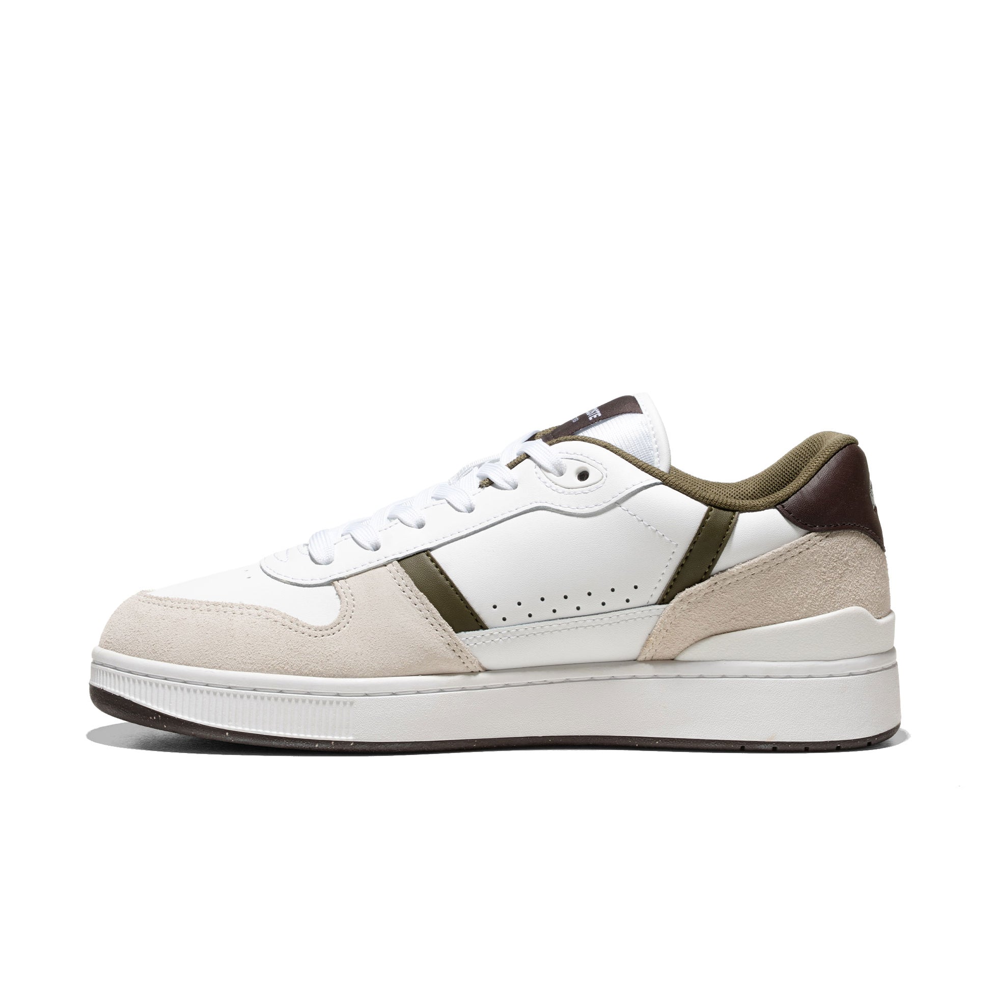 Lacoste T-Clip Set White/Dark Brown  - 50SMA0182-V06