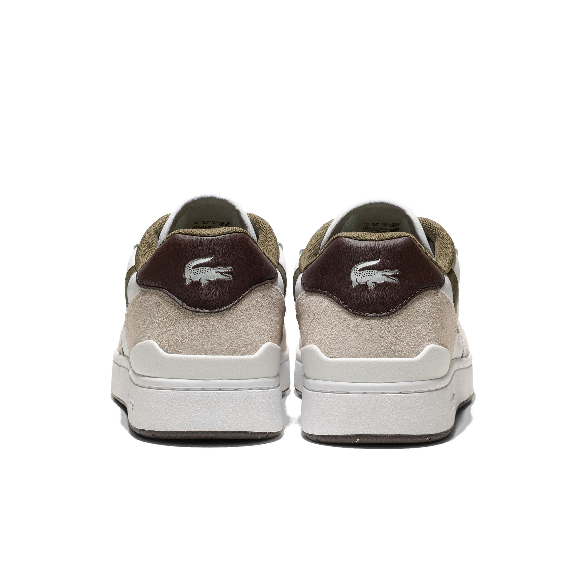 Lacoste T-Clip Set White/Dark Brown  - 50SMA0182-V06