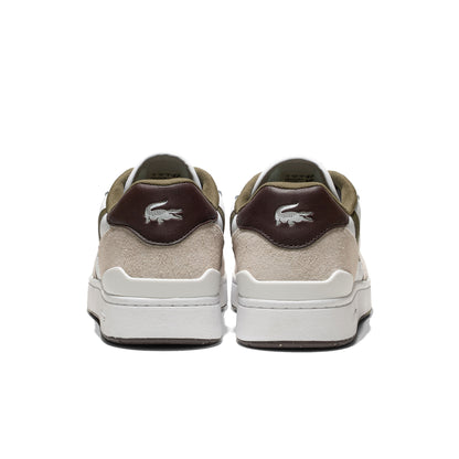 Lacoste T-Clip Set White/Dark Brown  - 50SMA0182-V06