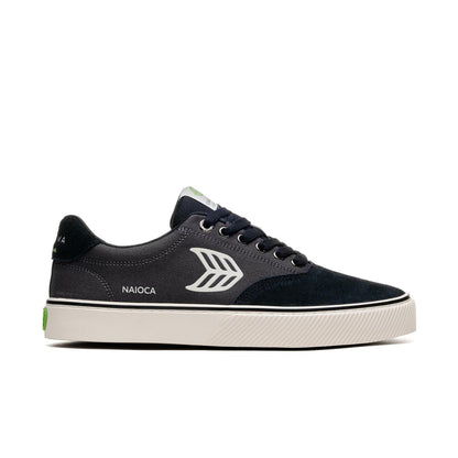 Cariuma Naioca Jet Black/Dark Grey  - 511707B29