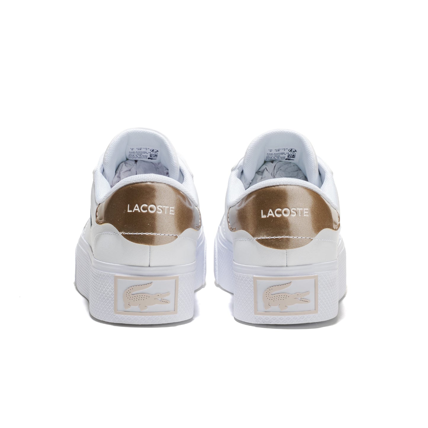 Lacoste Ziane Platform White/Bronze  - 51CFA0020-ALM