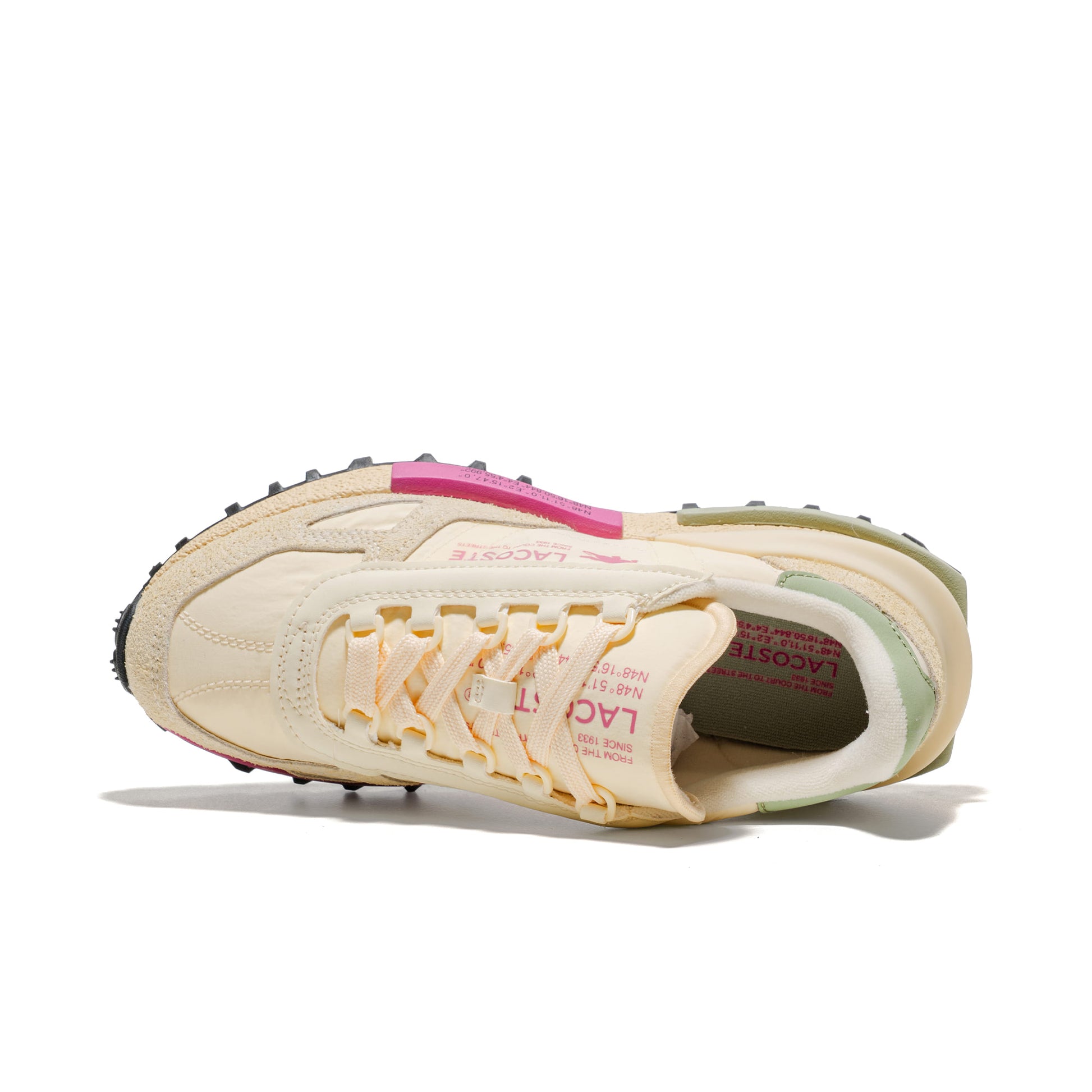 Lacoste Elite Active Off White/Light Khaki  - 51SFA0055-AI4