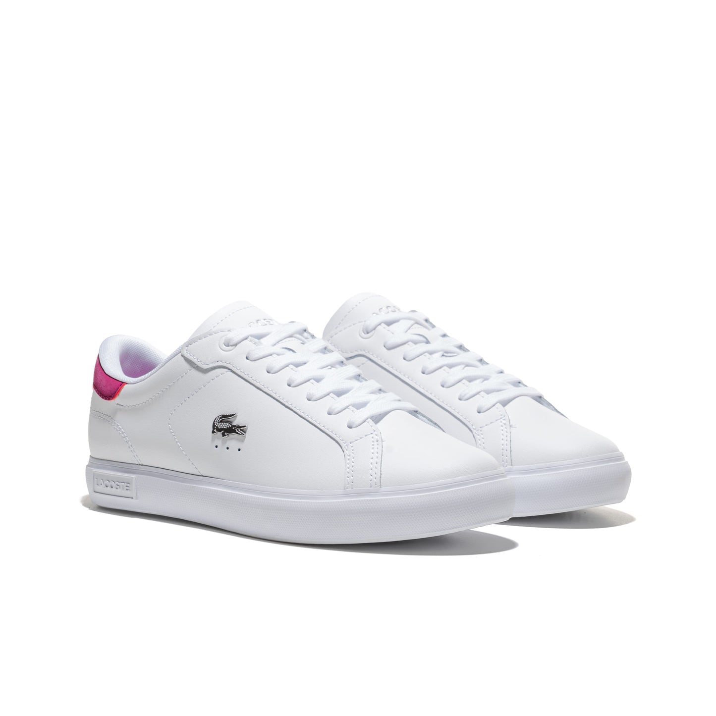Lacoste Powercourt White/Dark Purple  - 51SFA0131-1S6
